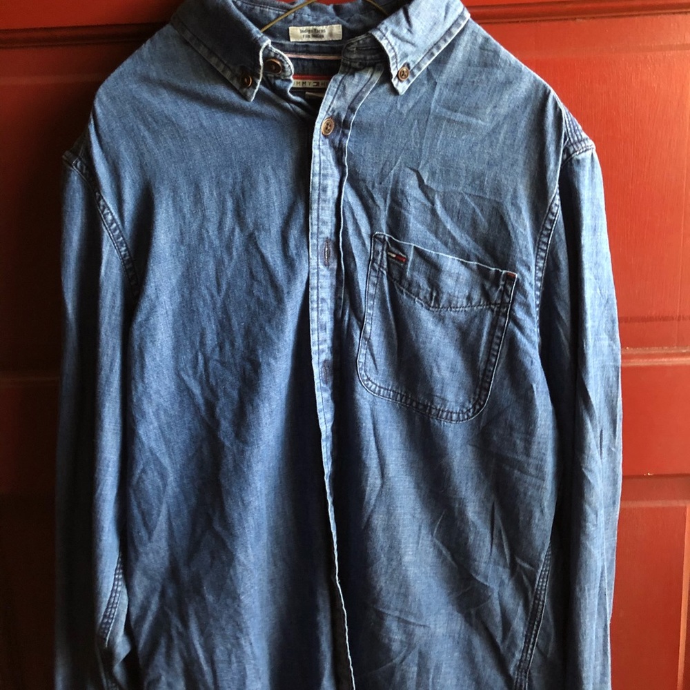 tommy hilfiger button up